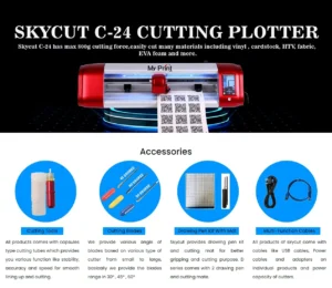 SKYCUT C24 mobile skin cutting machine
